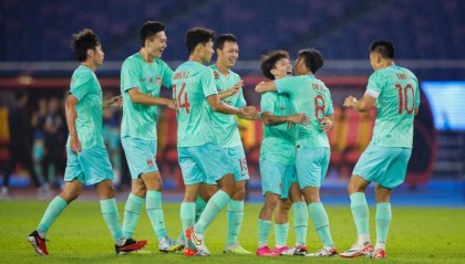 九游娱乐中心-亚运队3线开花欣喜多点爆破 谭龙：盼延续到淘汰赛